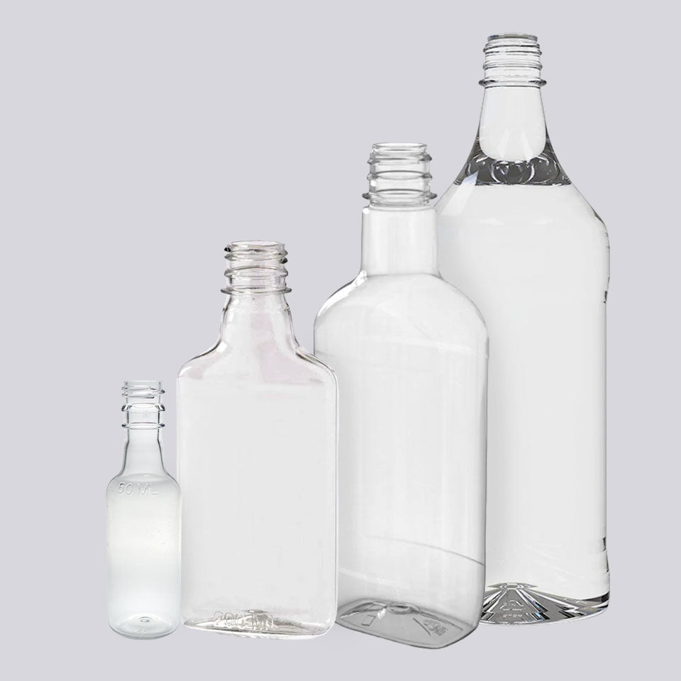 PET Liquor Bottles