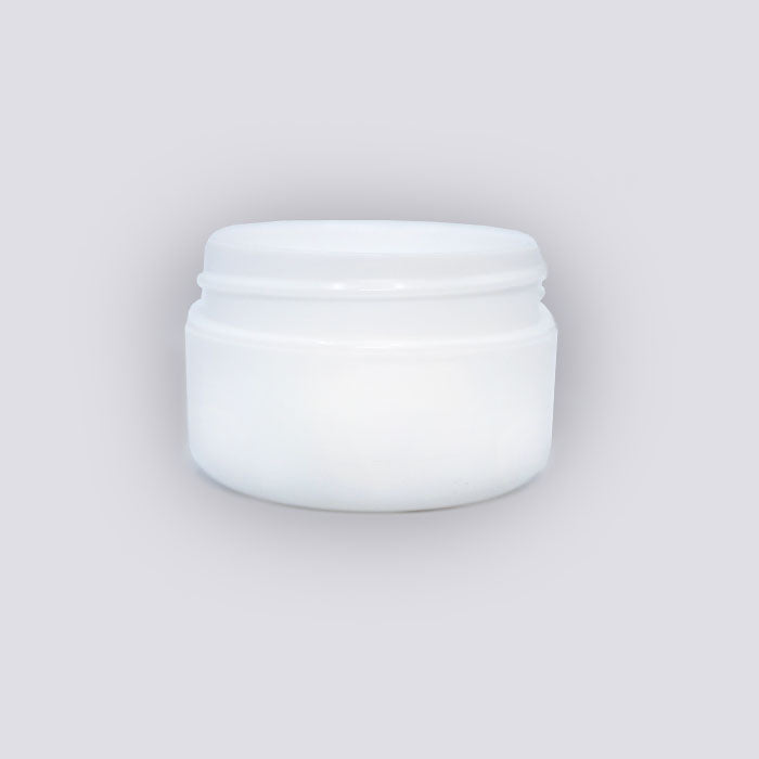 0.5 oz. PP Double Wall Rounded Base Jar, 48-400– K.G. International