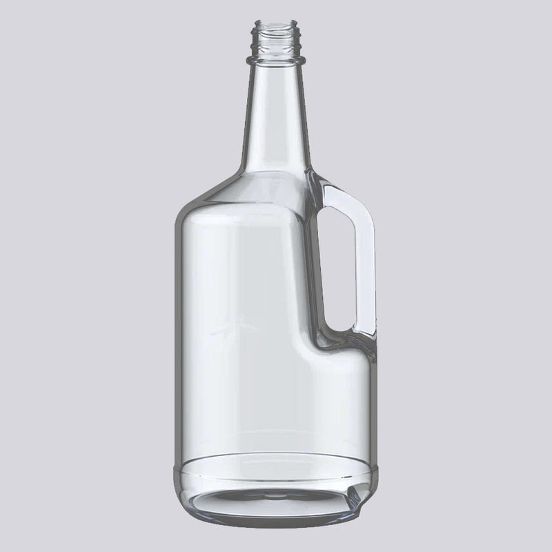 1.75 L Handle Liquor Glass Bottle