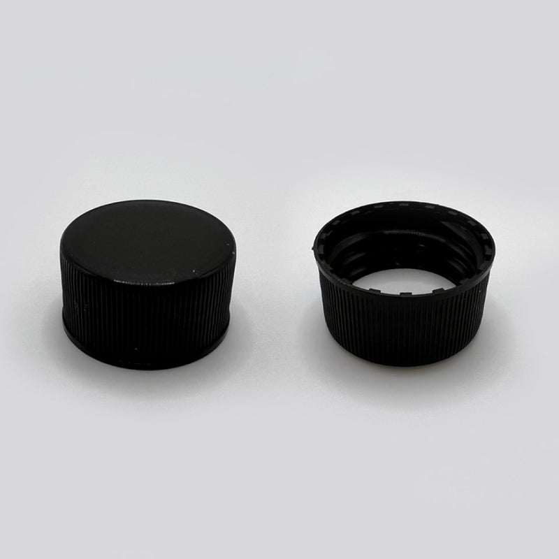 18-400 Black PP Continuous Thread Closure with Foam Liner