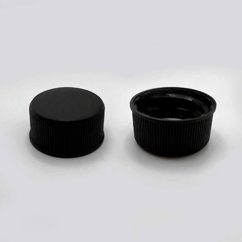 20-410 Black PP Continuous Thread Closure with F419 Foam Liner