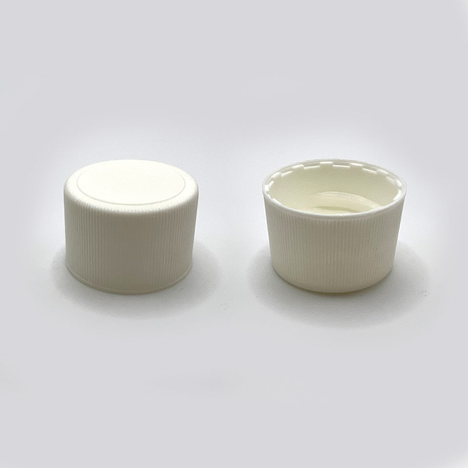 28-410 White PP Continuous Thread Closure with Foam Liner — K.G ...