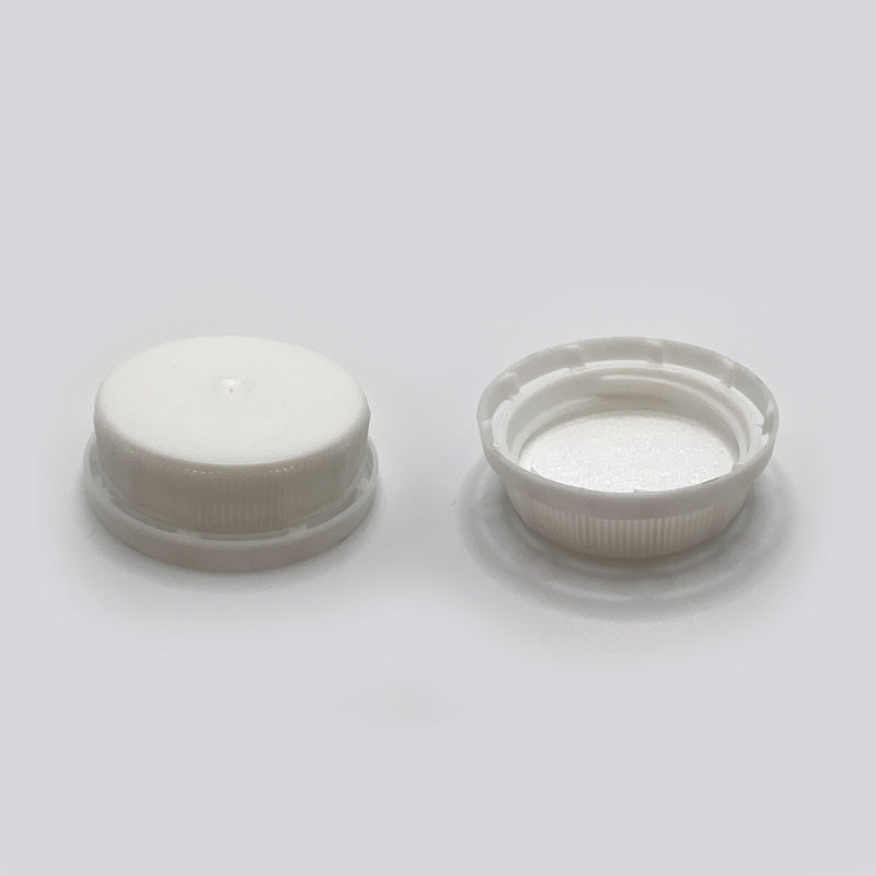 38mm White HDPE Tamper Evident Closure with Foam Liner