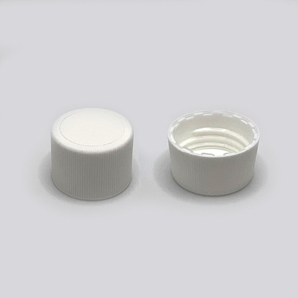 24-410 White PP Continuous Thread Closure with Foam Liner– K.G ...