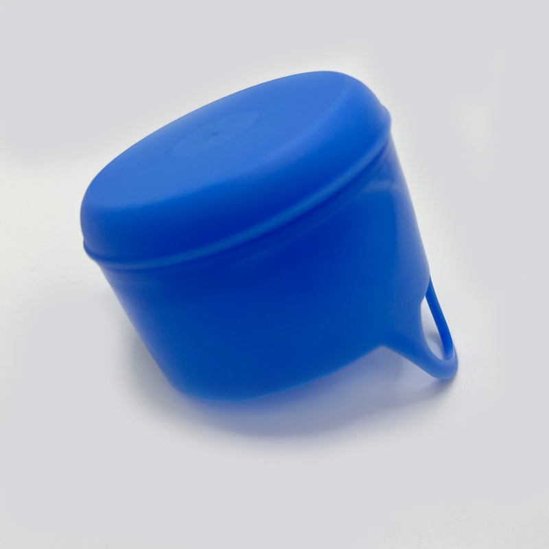55mm Blue HDPE Tamper Evident Closure, Linerless