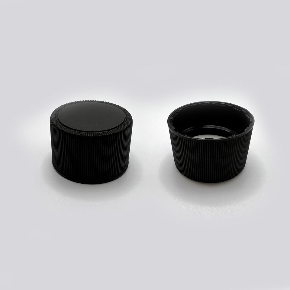28-410 Black PP Continuous Thread Closure with Foam Liner — K.G ...