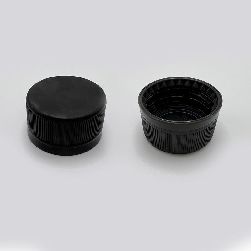28mm PCO (1881) Black PP Tamper Evident Closure with EVA Liner