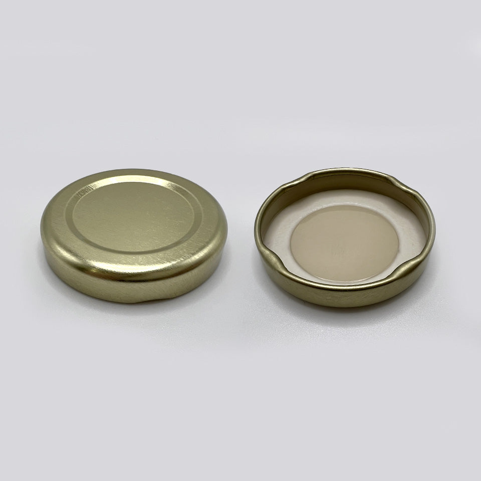 43mm Gold Metal Lug Closure with Plastisol Liner — K.G. International