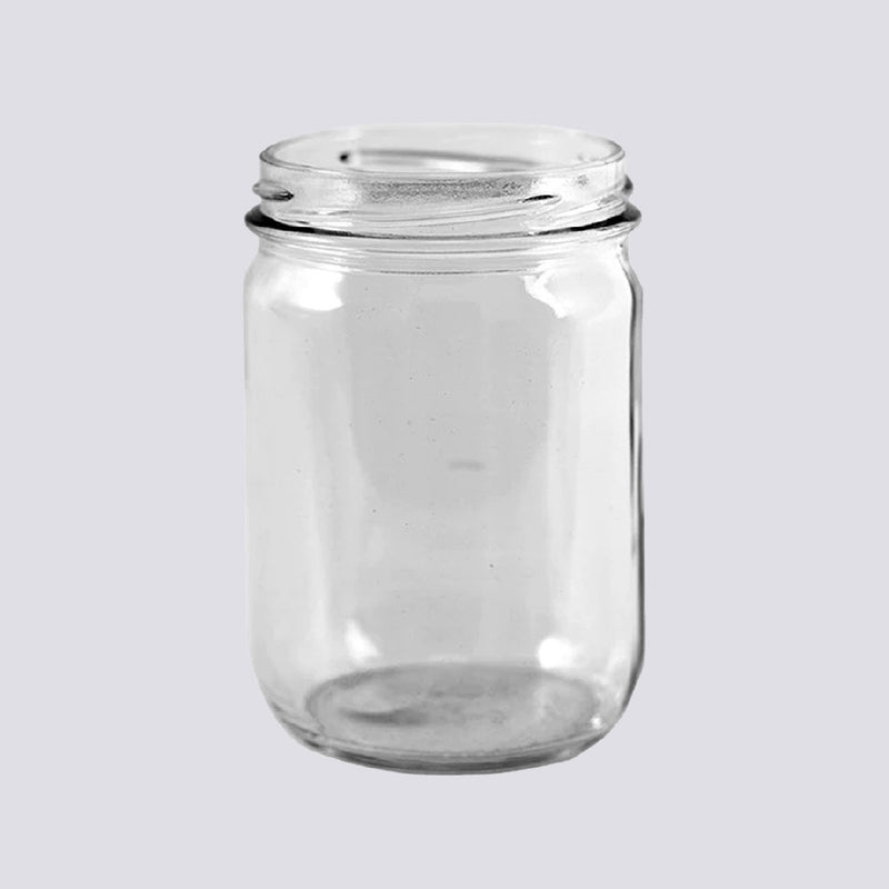 12 oz. Clear Glass Economy Jar