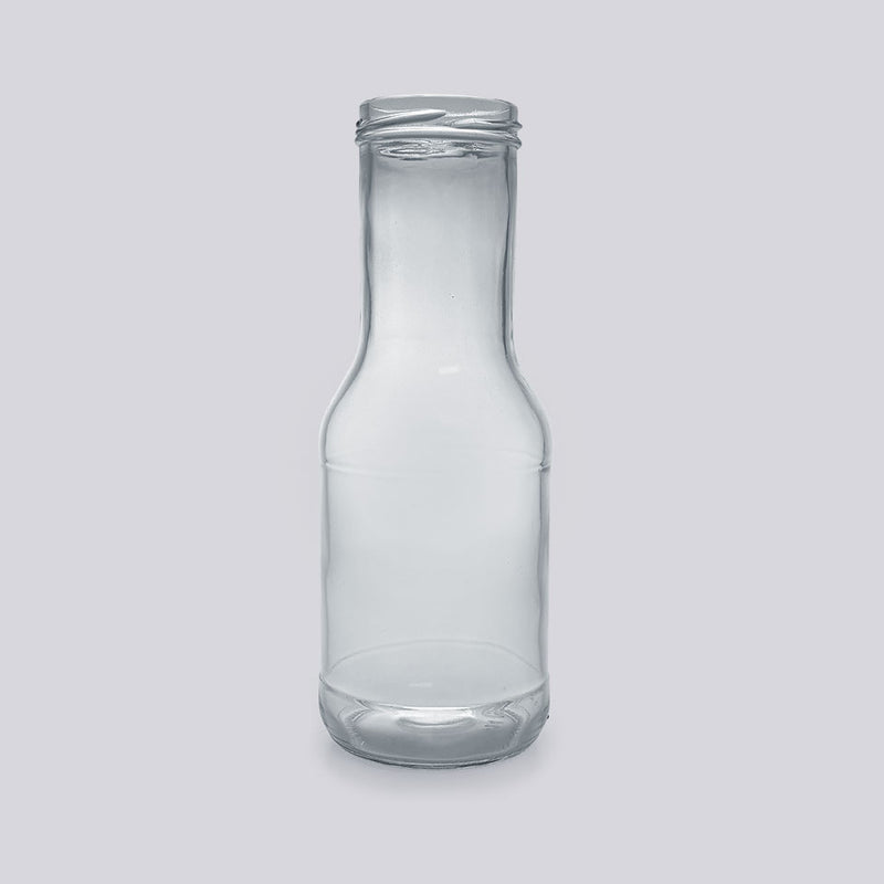 16 oz. Clear Long Decanter Glass Bottle