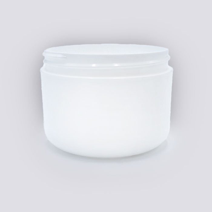 8 oz. PP Double Wall Rounded Base Jar, 89-400– K.G. International