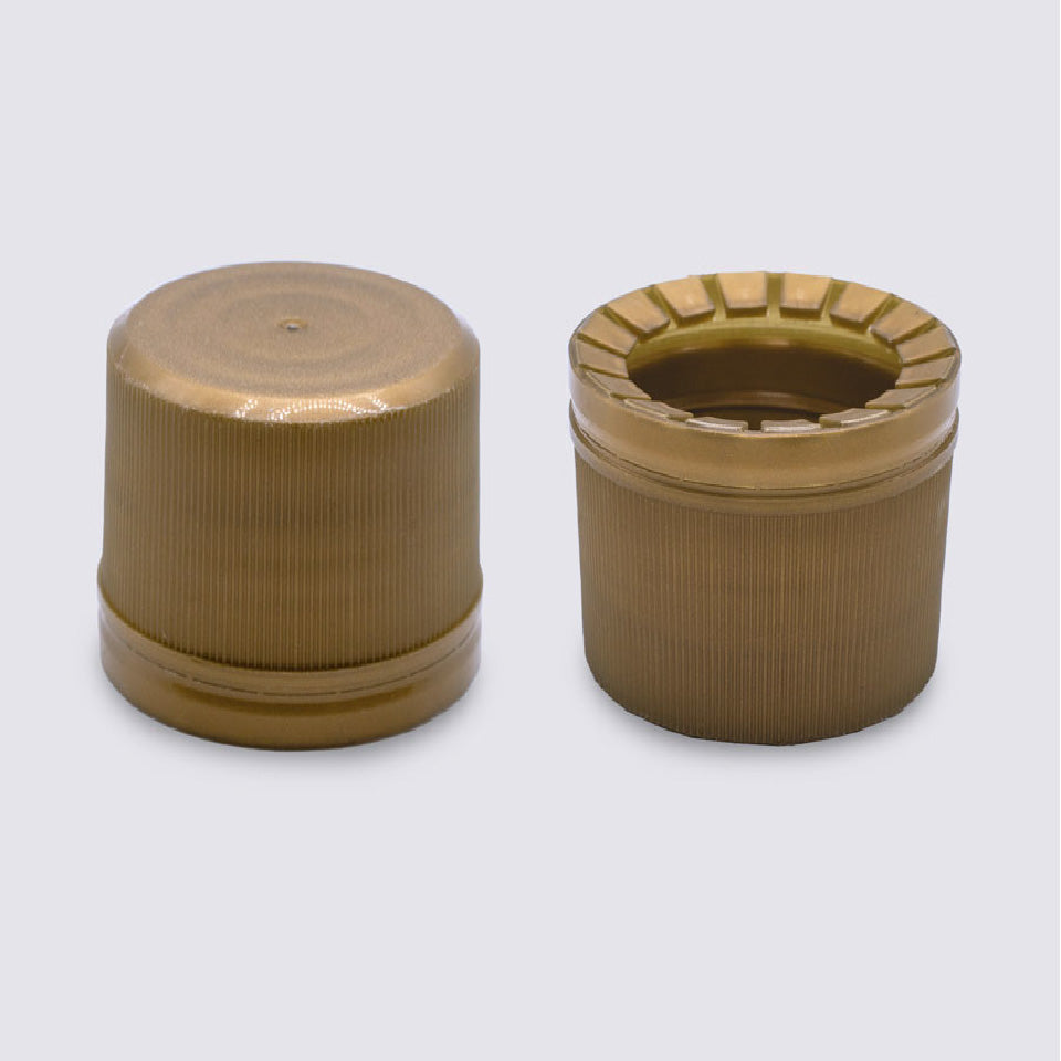 33mm Kerr Gold PP Tamper Evident Cap with Pour-out Fitment, Linerless ...
